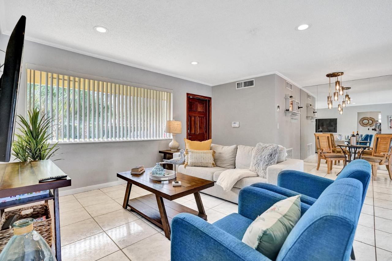 New! Waterfront Heated Pool & Jacuzzi 2 Mi To Beach - Fishing Pier Relaxing Spa & Hammock Fort Lauderdale Zewnętrze zdjęcie