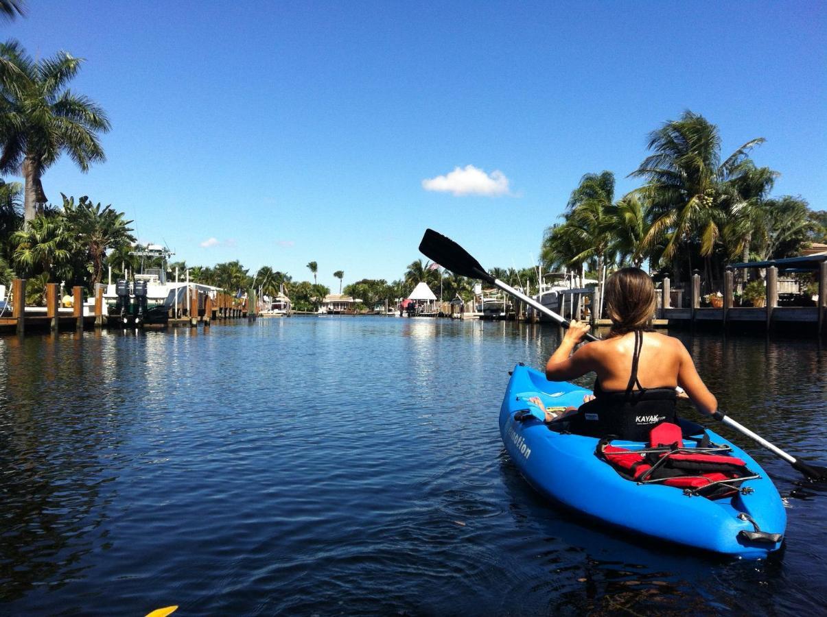 New! Waterfront Heated Pool & Jacuzzi 2 Mi To Beach - Fishing Pier Relaxing Spa & Hammock Fort Lauderdale Zewnętrze zdjęcie